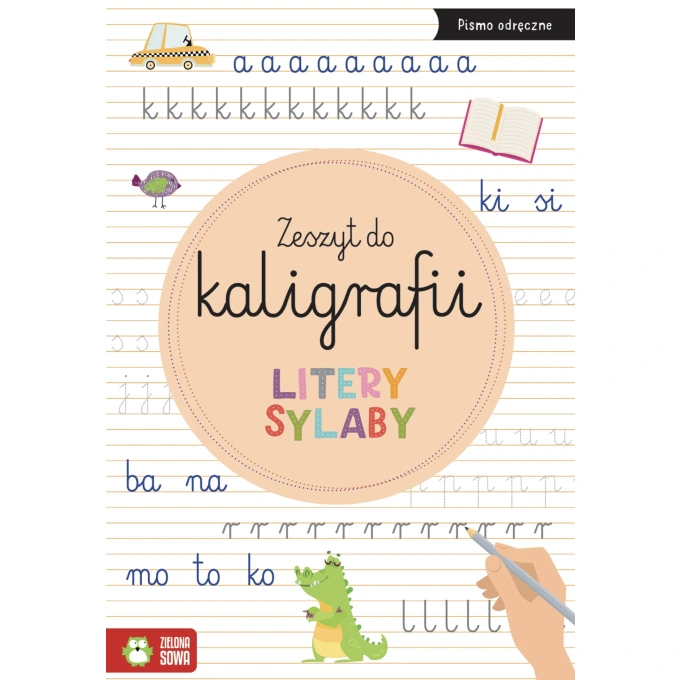 Zeszyt do kaligrafii. Litery, sylaby 6-8 lat